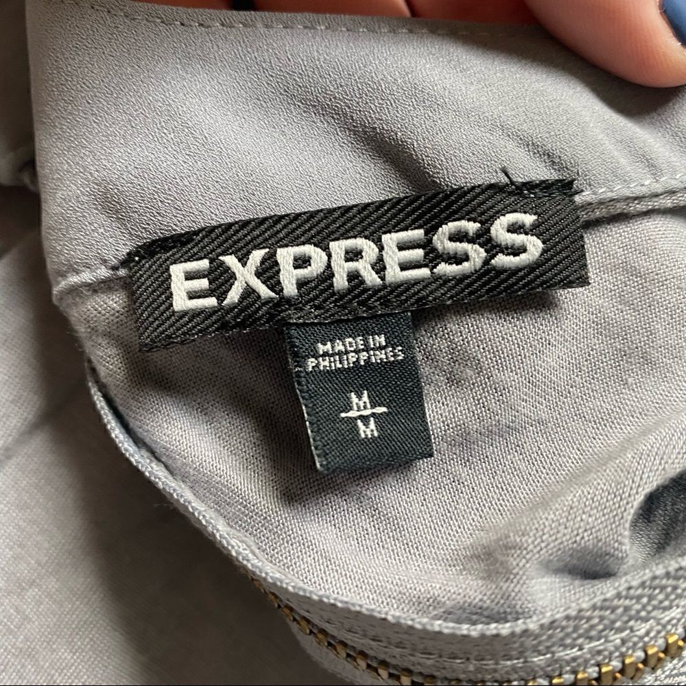 Express Grey Tank Top Size M - Picture 6 of 7